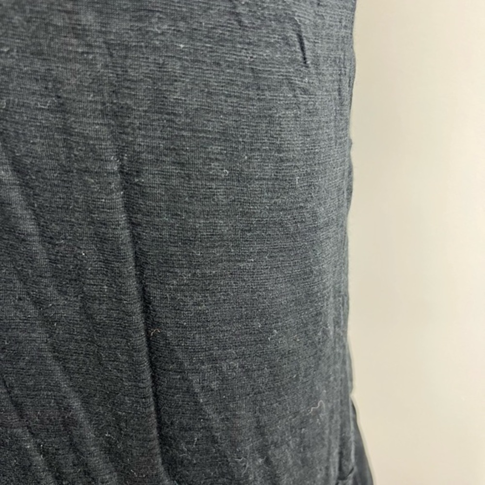 WHBM Black Ruffle Top - Picture 10 of 13